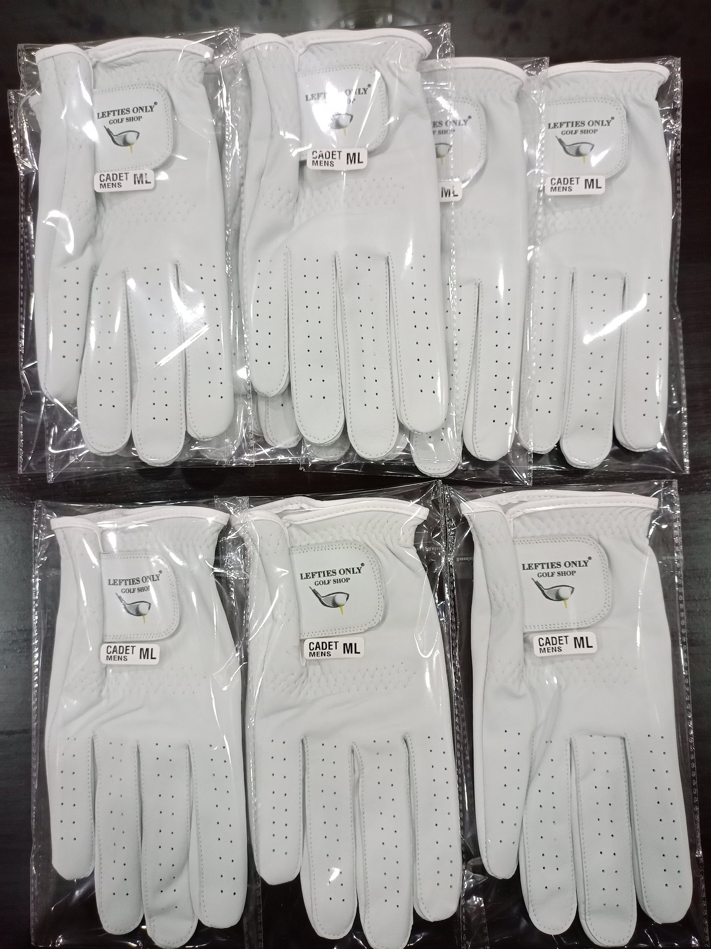 Ladies Lefties Only Golf Shop Cabretta Golf Glove - Right Hand for the Lefty