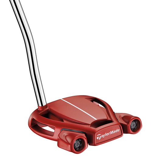 TaylorMade Spider Double Bend Ghost White and Red