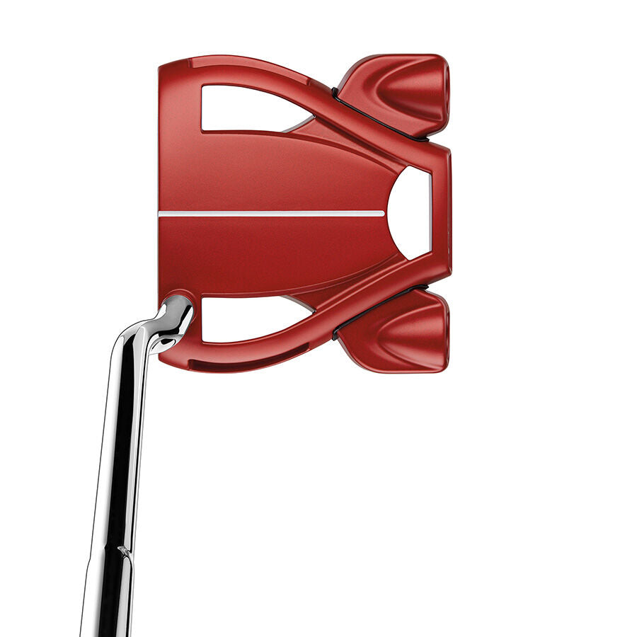 TaylorMade Spider Double Bend Ghost White and Red