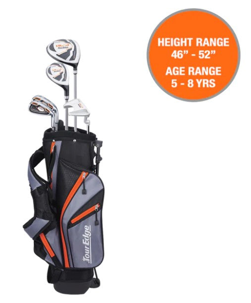 Cobra King JR 7 Club Kids Golf Set Ages 9-12 Orange