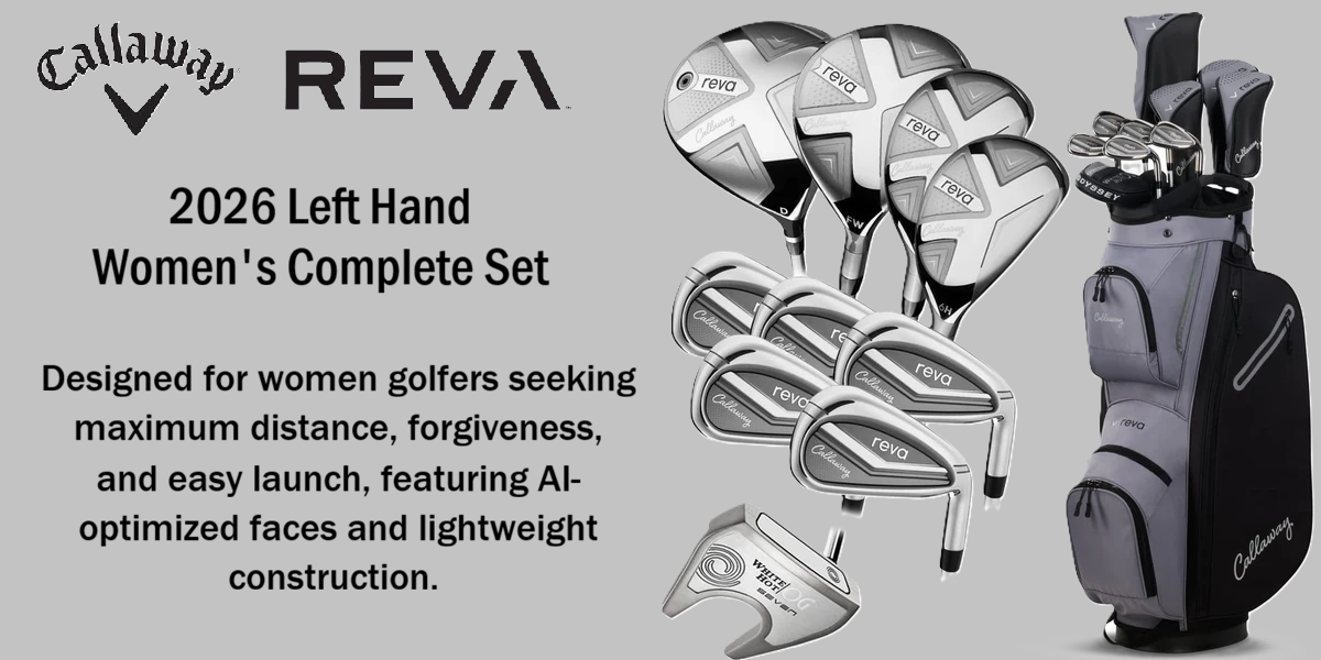 Left Hand Callaway Women's REVA 11-Piece Complete Set