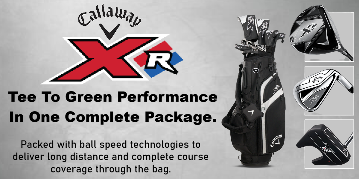 Left Hand Callaway XR Complete Sets in Standard and Long Length