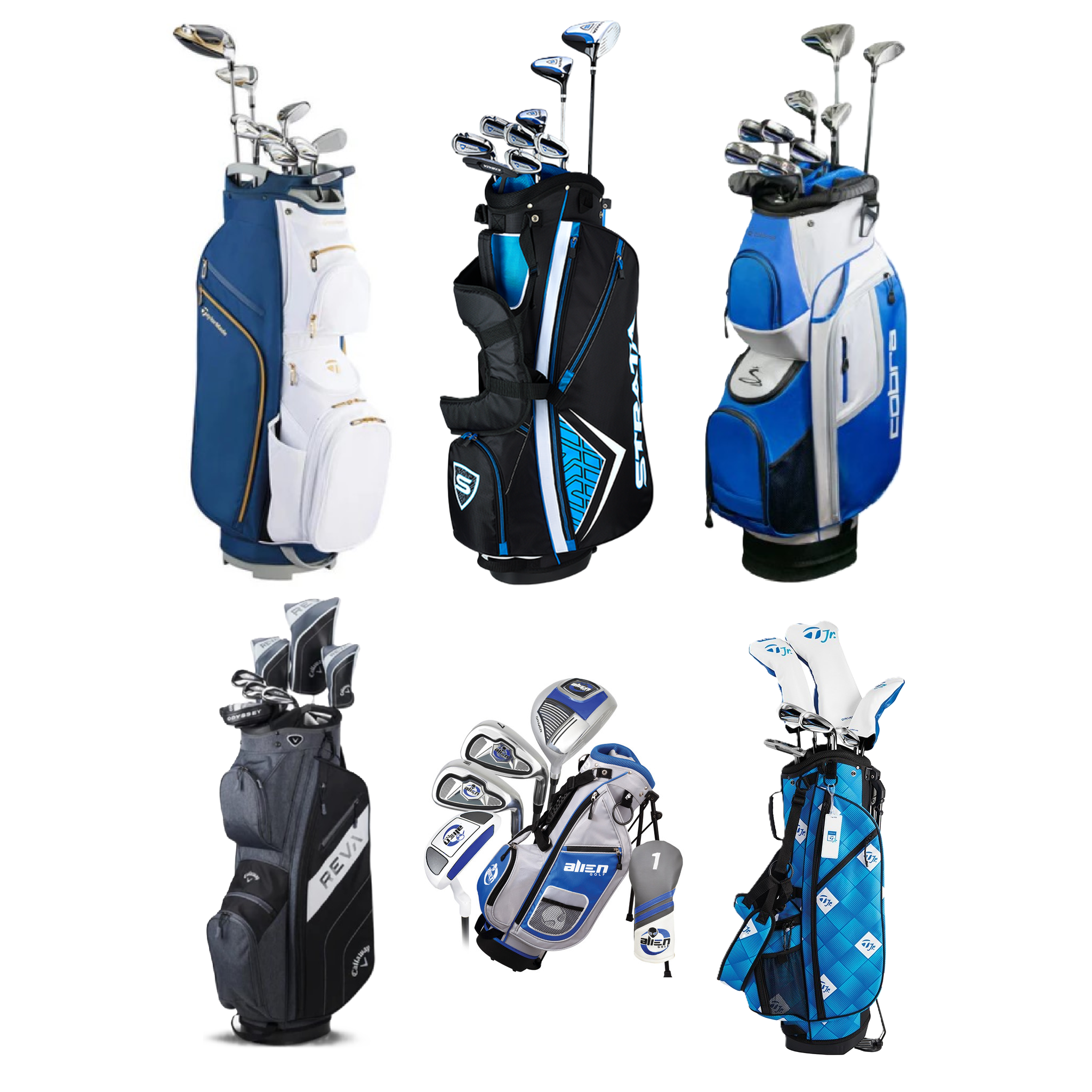 Left Hand Complete Sets Adult Kids Lefties Only Golf Shop