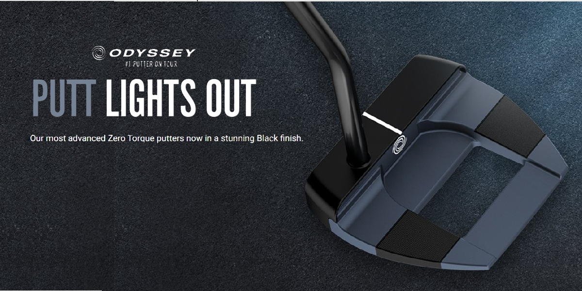 Left Hand Odyssey Tri Hot Square 2 Square Putters