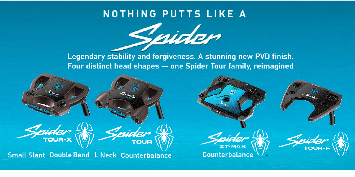 Left Hand Spider 2026 Putters