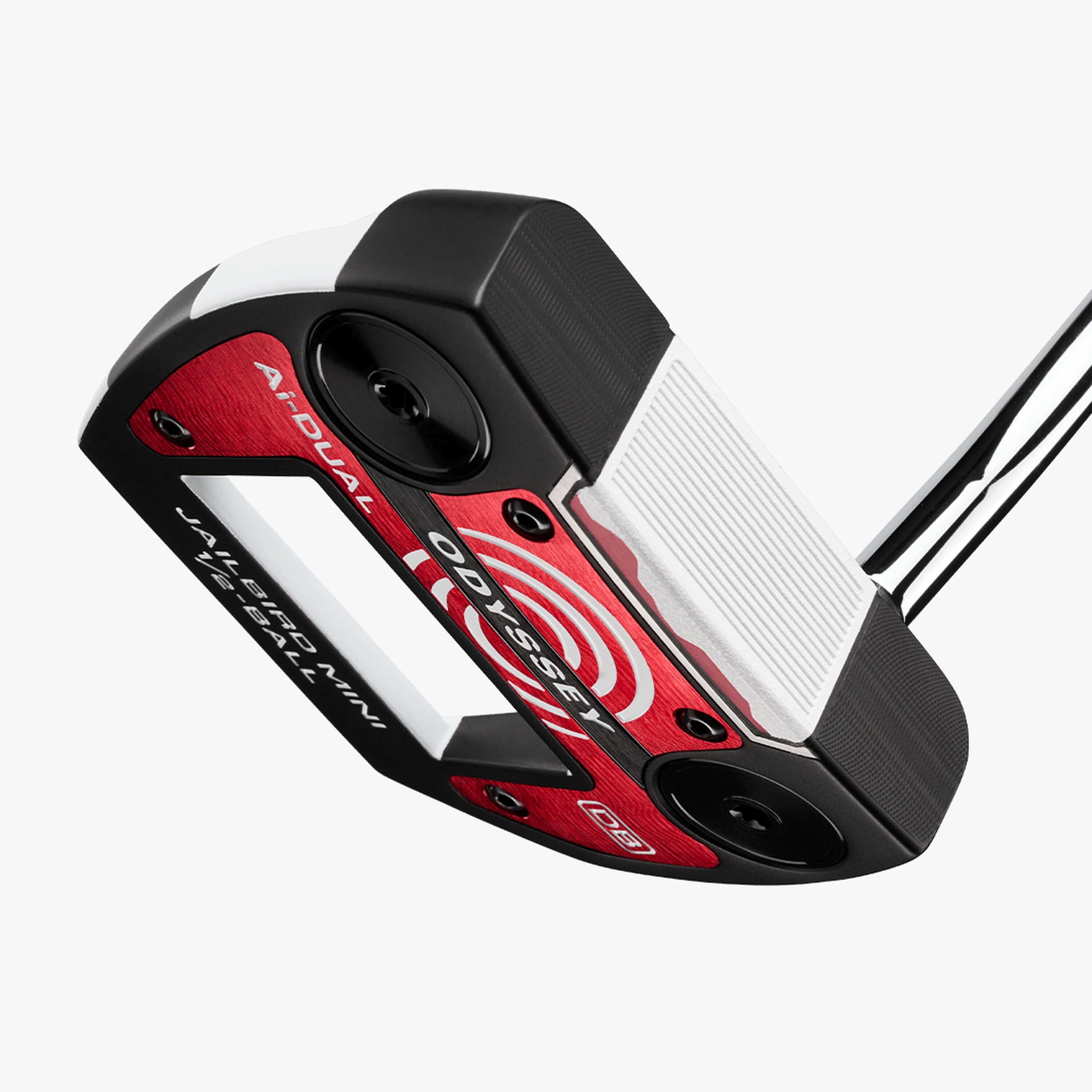 Odyssey Ai Dual Jailbird Mini 1/2 Ball DB Putter 2026 – Lefties