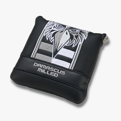 Odyssey Damascus Milled Jailbird Mini Double Bend Putter for the lefty golfer
