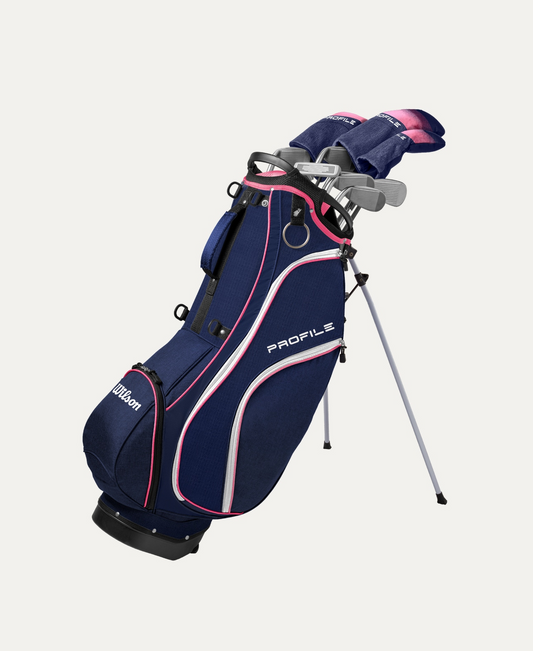 Wilson Women's Profile Complete Set With Stand Bag for the Lefty Golfer