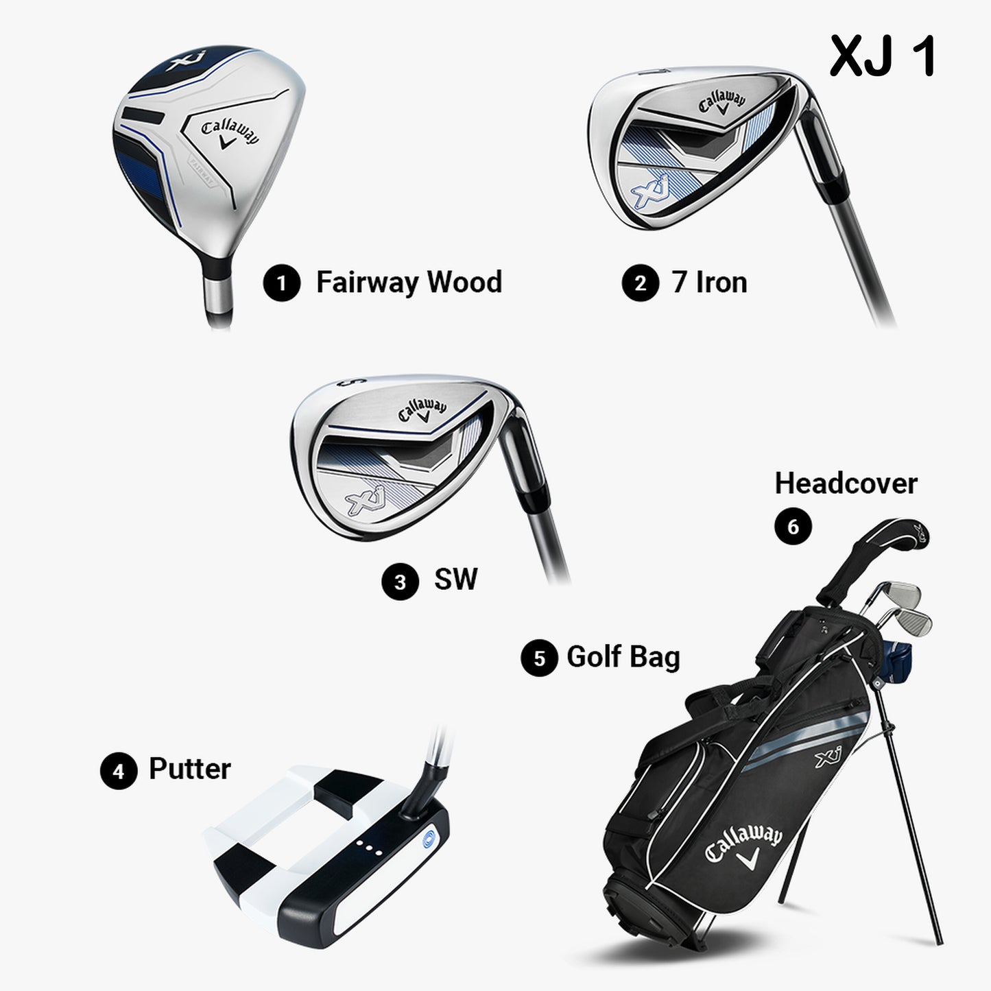Callaway XJ Junior Complete Set