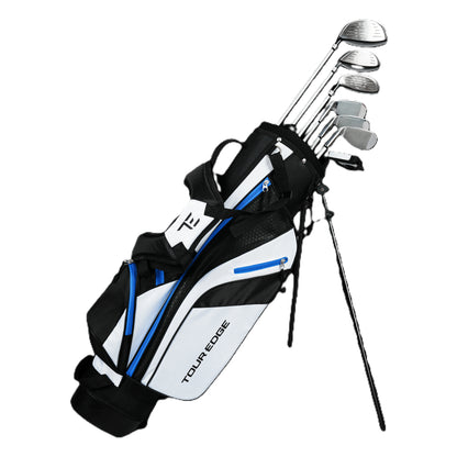 Tour Edge Max-J Jurnior Set Age 11 to 14yo - Hight 64"-67" - Blue for the Junior Lefty Golfer