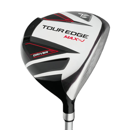Tour Edge Max-J Jurnior Set Age 9 to 12yo - Hight 58"-64" - Red for the Junior Lefty Golfer