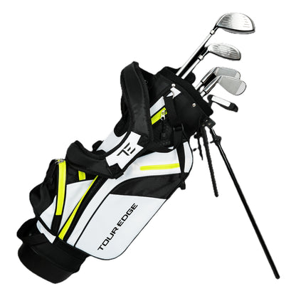 Tour Edge Max-J Jurnior Set Age 7 to 10yo - Hight 52"-58" - Lime Green for the Junior Lefty Golfer